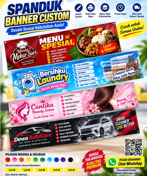 Baner, Spanduk,Baliho