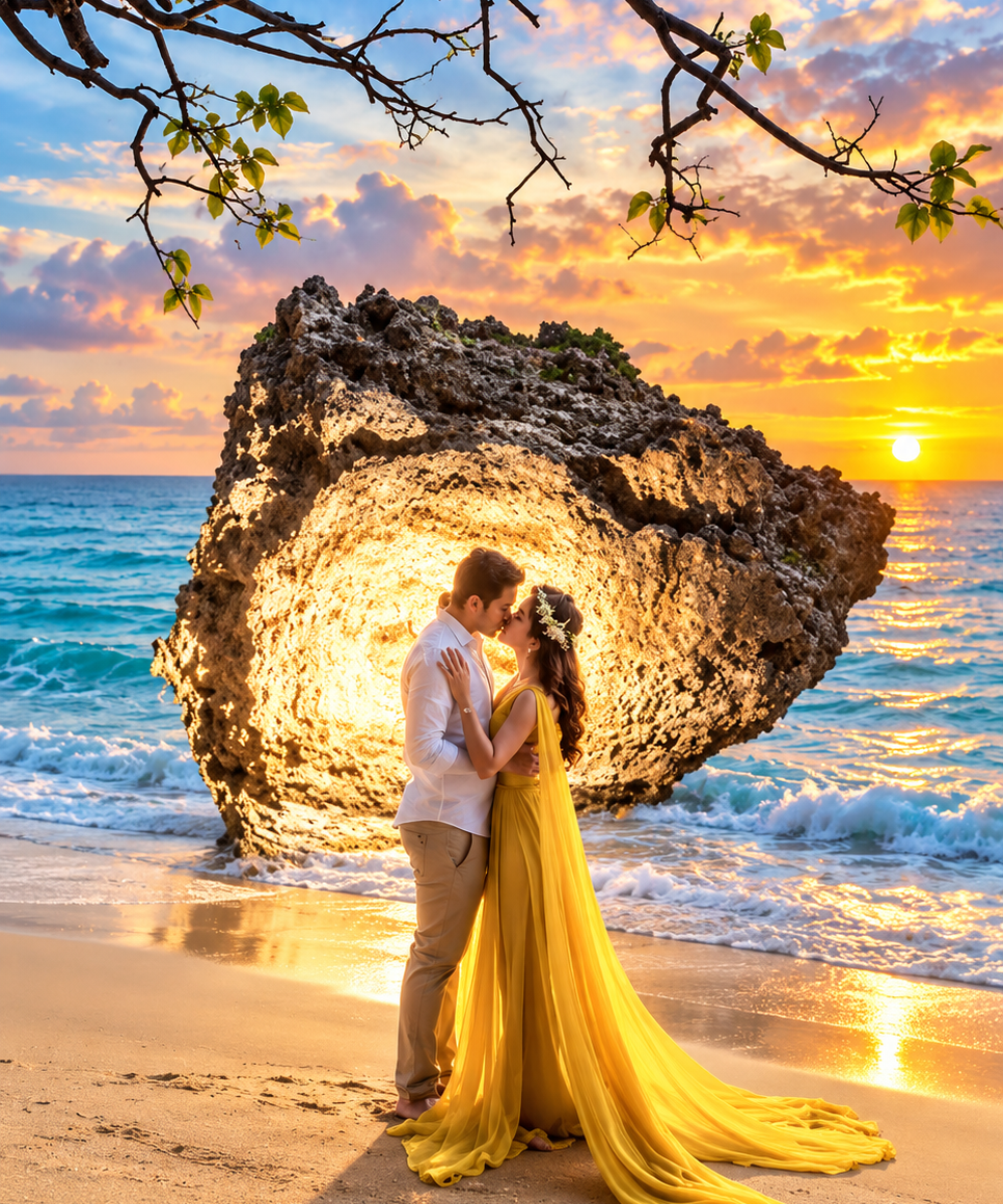 edit foto menjadi foto prewedding
